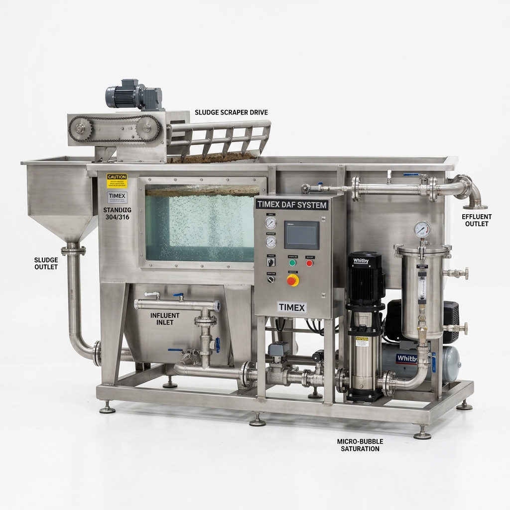 TIMEX Dissolved Air Flotation (DAF) Systems